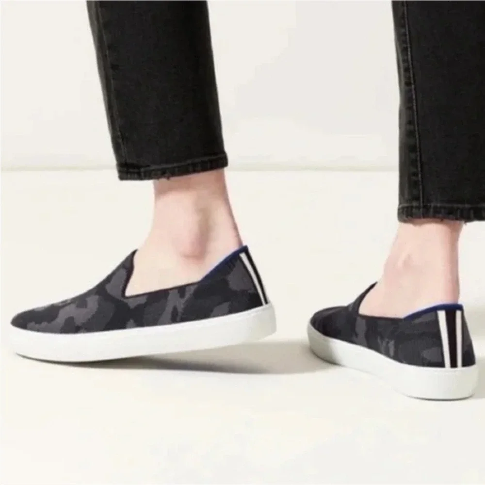 Rothy's The Original Camo Knit Slip On Shoes Women's‎ Size 8 Sustainable